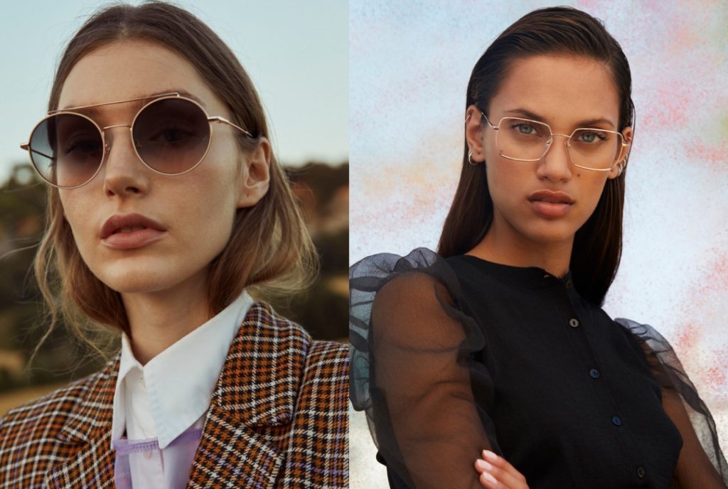 contact lenses vs glasses in fashion