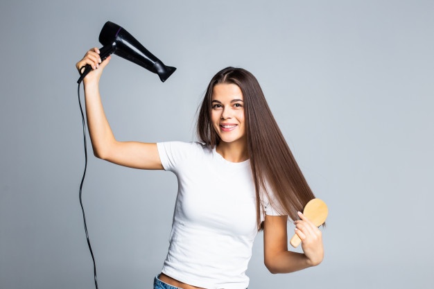 Ladies hair shop dryer