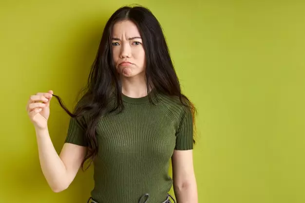 dry hair